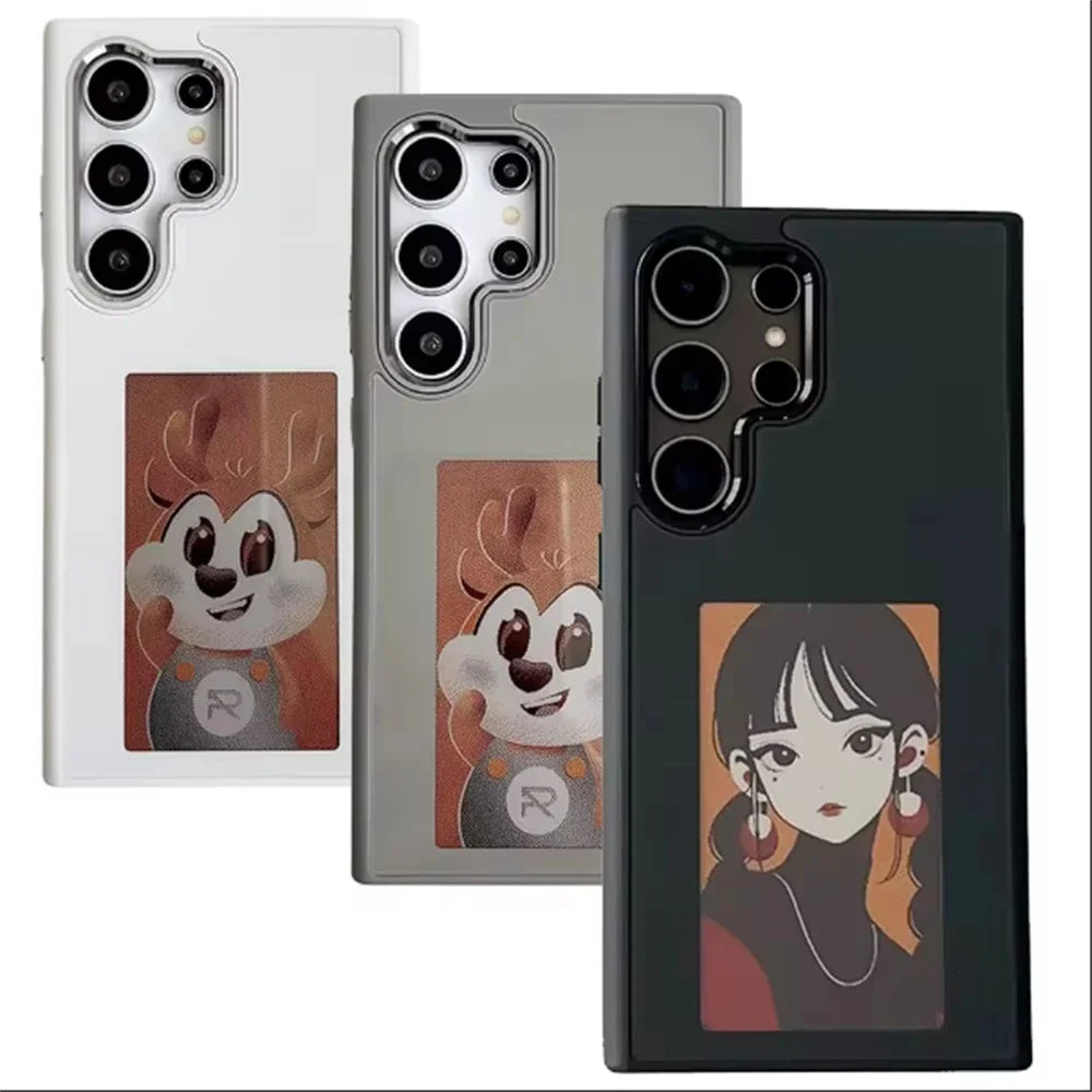 Coque E-Ink NFC pour Samsung Ultra – Design intelligent & personnalisation instantanée